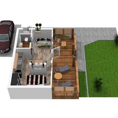 Huehnergott Beim Boddenstrand Vakantiehuis *